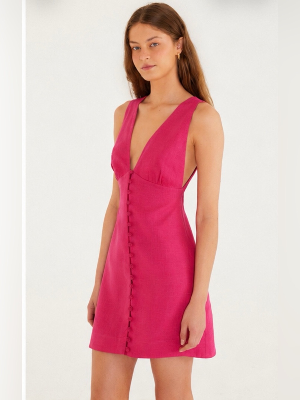 Farm Rio: Pink Mini Dress - Picture 2 of 11